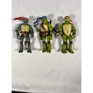 2006 Teenage mutant ninja turtles lot of 3
